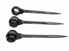 На сайте Трейдимпорт можно недорого купить Ключ трещоточный ступичный усиленный 30х32мм Forsage F-8223032. 