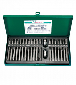 На сайте Трейдимпорт можно недорого купить Комплект бит в кейсе 40 предметов Hans 06040. 